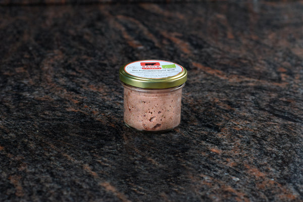 Organic turkey liver sausage coarse