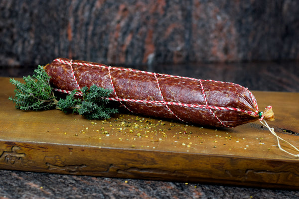 Organic turkey salami