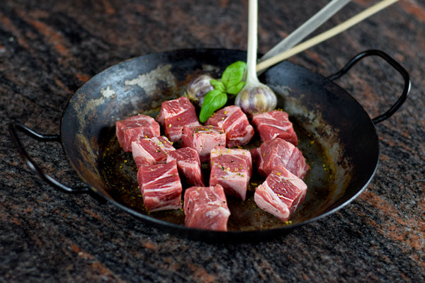 Organic pork goulash