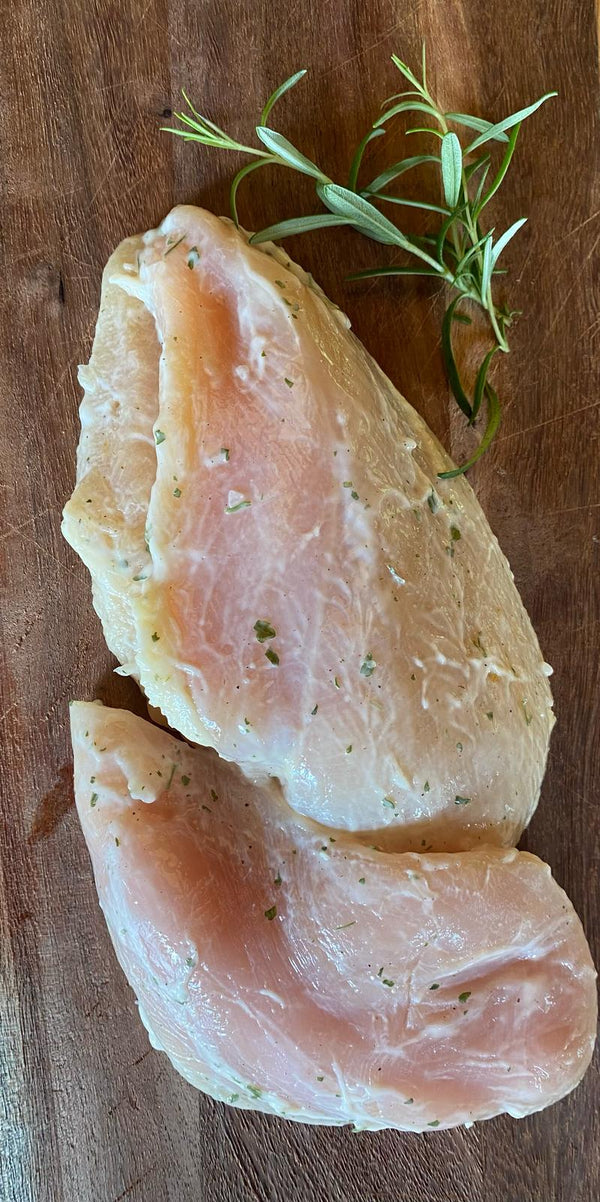 Bio-Hähnchenbrustfilet mit Knoblauch/Joghurt-Marinade [Express Versand]